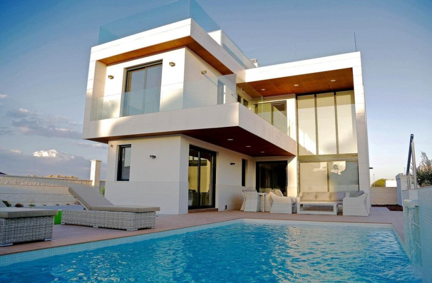 Obra nueva - Villa - Orihuela Costa - Campoamor