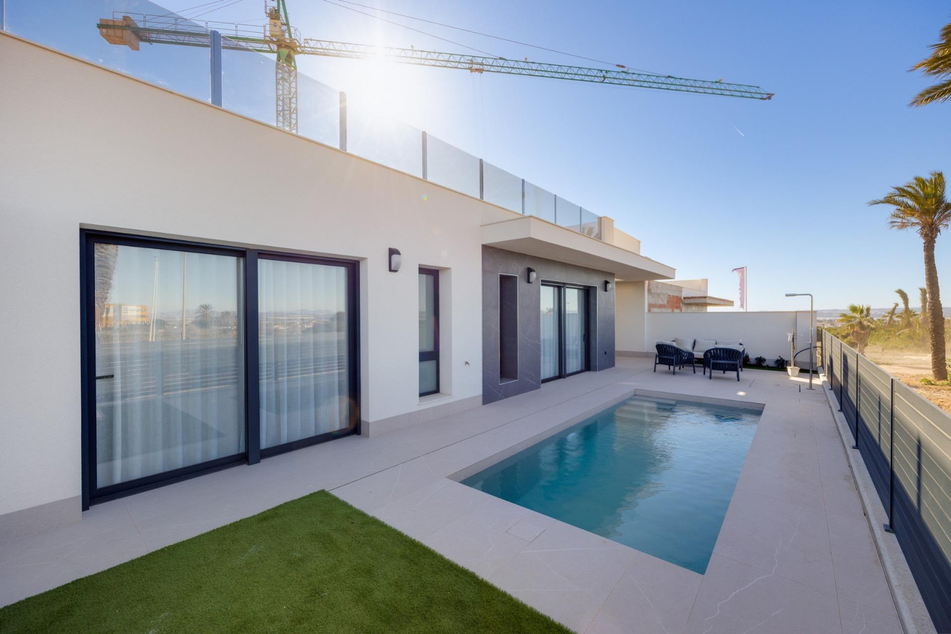Obra nueva - Villa - Torrevieja - Parque Acuático - Sector 25