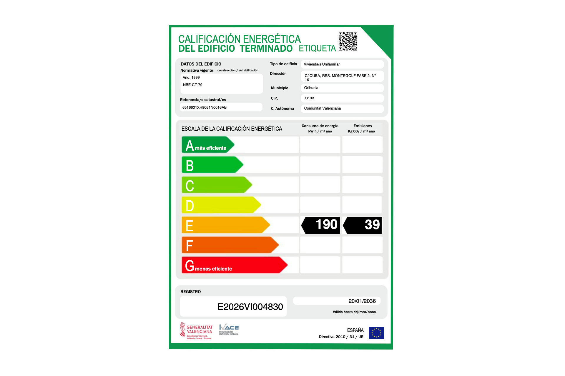 Resale - Single Family Home - Orihuela Costa - Las Filipinas