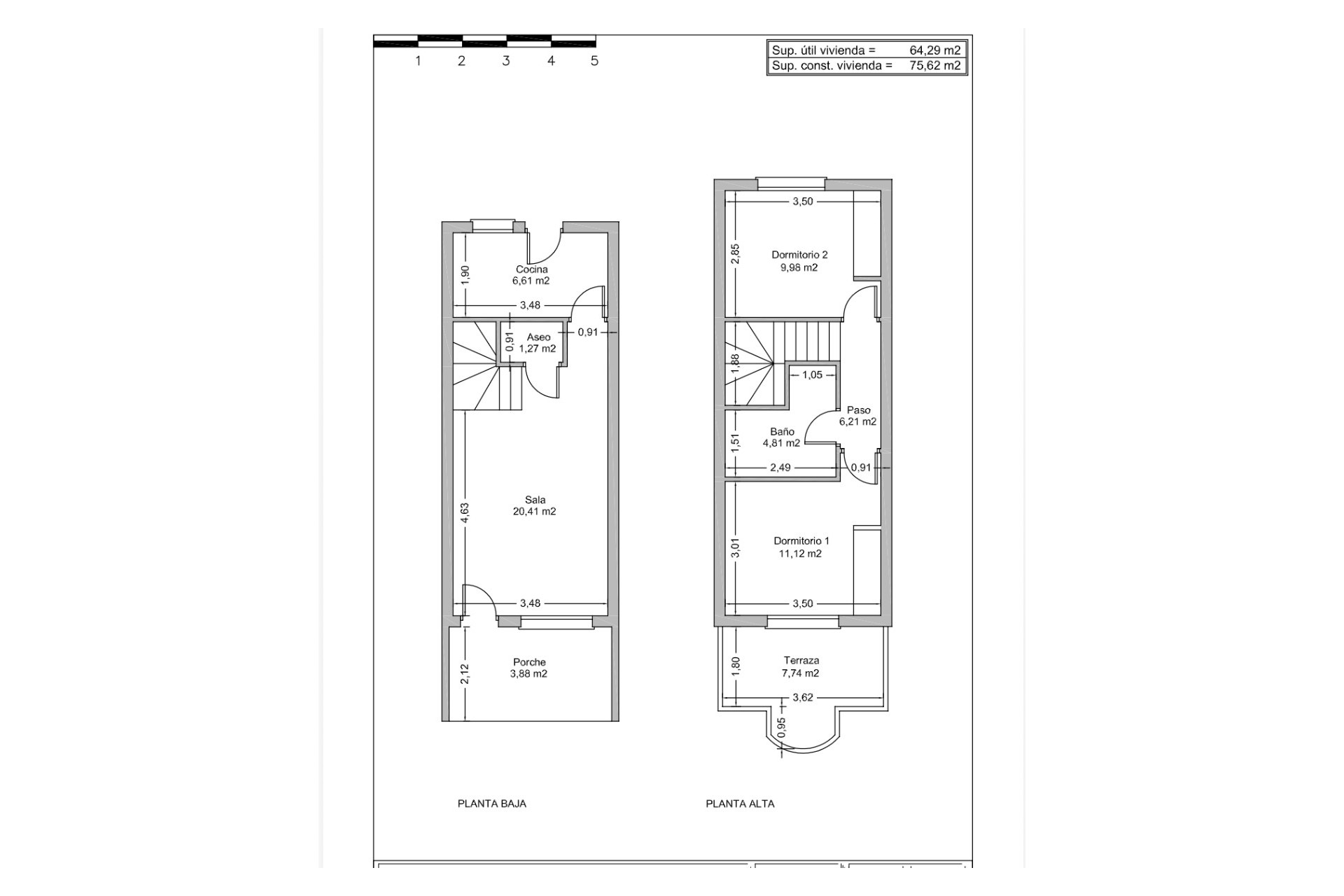 Resale - Terraced house - Rojales - Ciudad Quesada