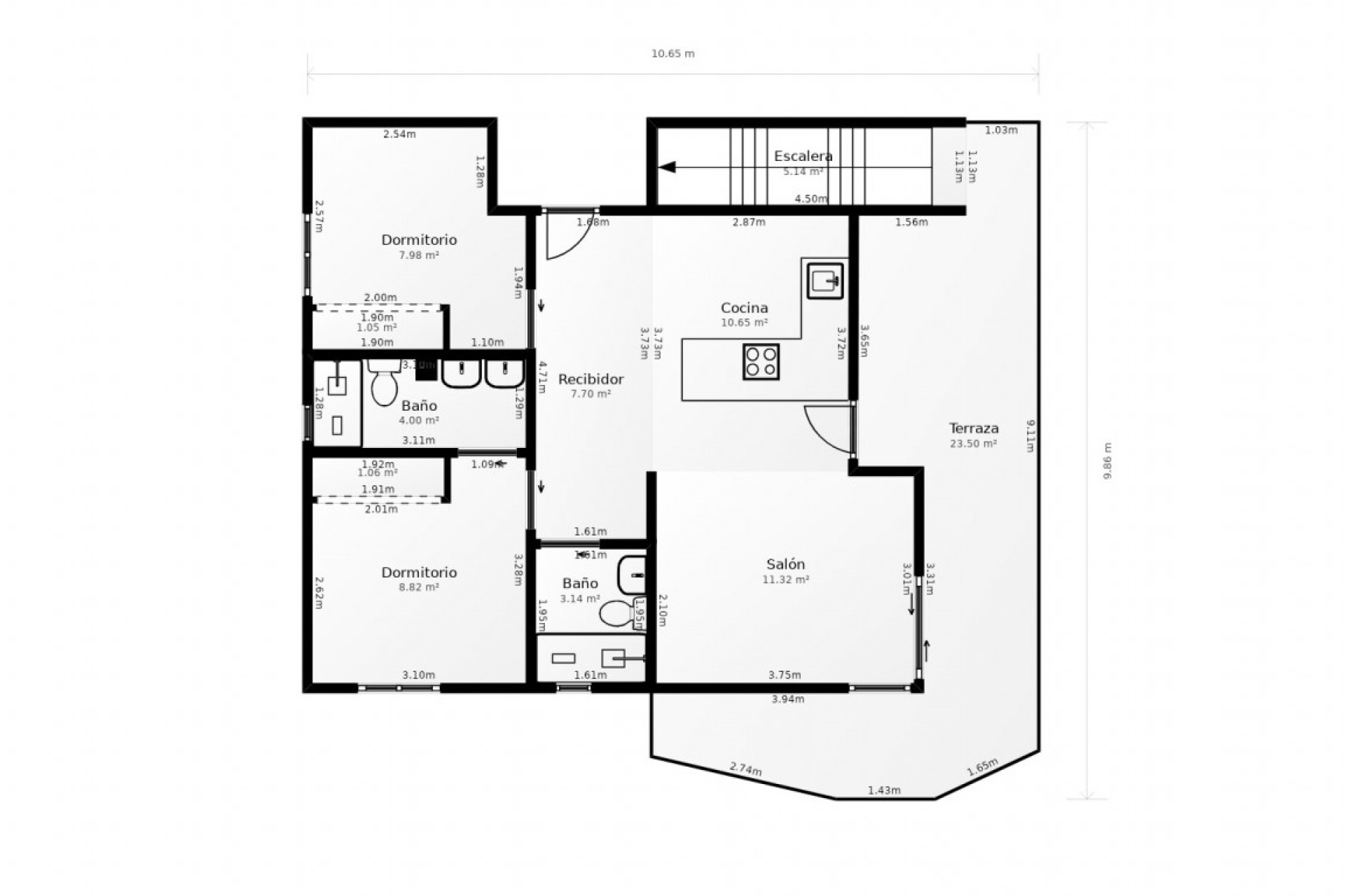 Revente - Attique - San Miguel de Salinas