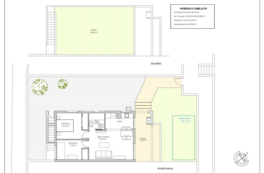 Revente - Bungalow - Rez-de-chaussée - Villamartín - Blue Lagoon