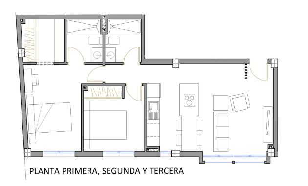 Nouvelle construction - Apartment - San Pedro del Pinatar - San Pedro de Pinatar