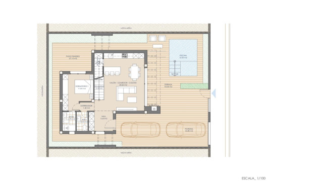 Obra nueva - Villa - San Juan de los Terreros - Las Mimosas