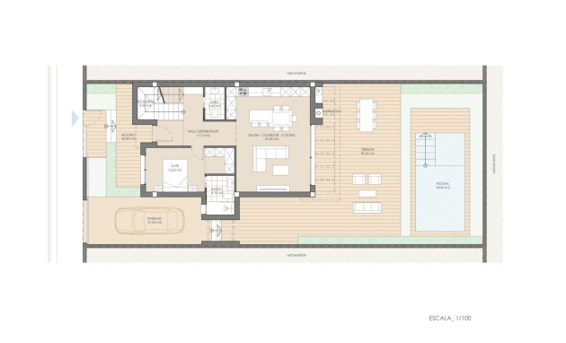 Obra nueva - Villa - San Juan de los Terreros - Las Mimosas