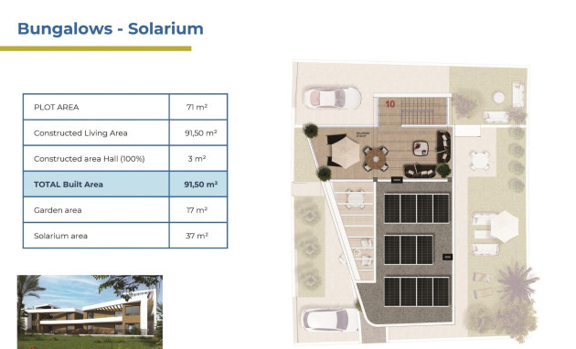 Nieuwbouw - Bungalow - Gelijkvloers - Orihuela Costa - Punta Prima