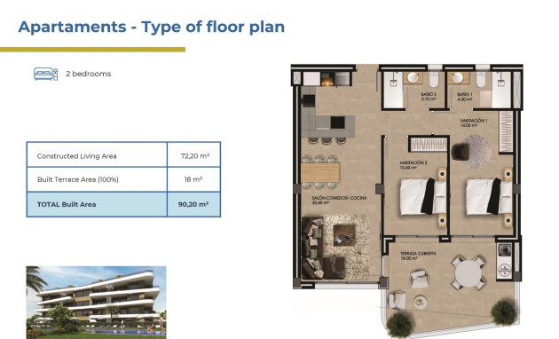 Nieuwbouw - Apartment - Orihuela Costa - Punta Prima