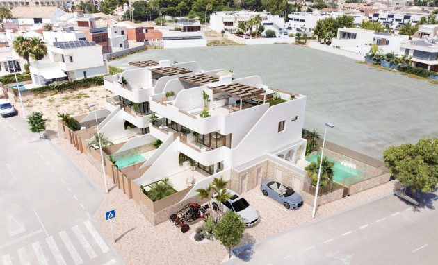 Nieuwbouw - Bungalow - Gelijkvloers - San Pedro del Pinatar - Los Cuarteros