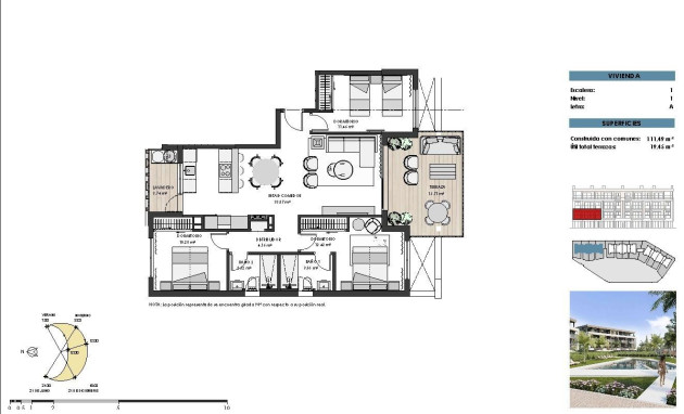 Nieuwbouw - Apartment - Torre Pacheco - Santa Rosalia Lake And Life Resort