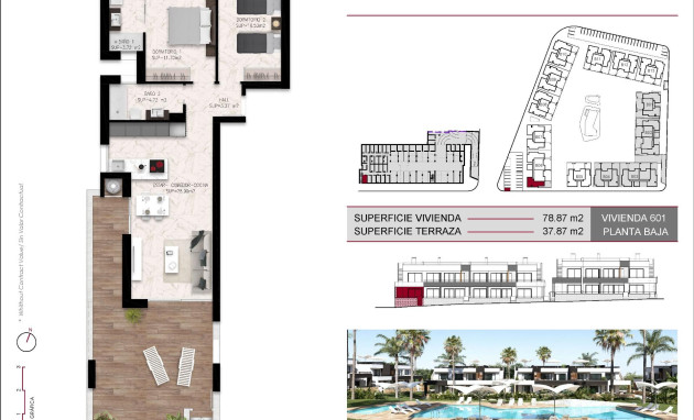 Obra nueva - Bungalow - Planta Baja - Ciudad Quesada - Lo marabú