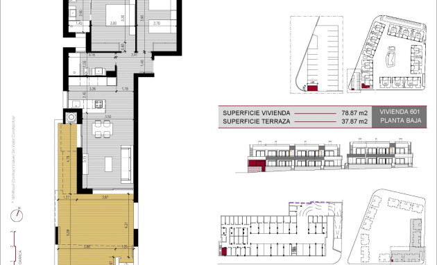 Obra nueva - Bungalow - Planta Baja - Ciudad Quesada - Lo marabú