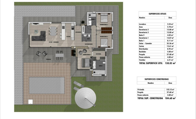 New Build - Villa - Pinoso - Pinoso - El Pinós