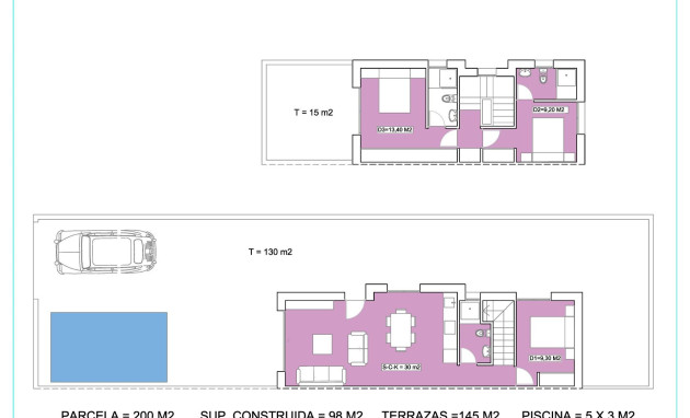 Obra nueva - Villa - Daya Nueva - Pueblo