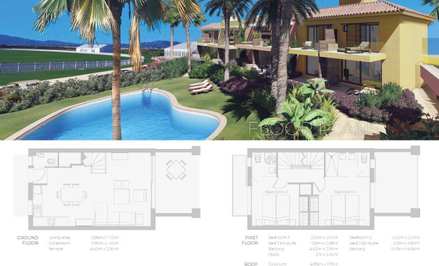 Nouvelle construction - Town house - Cuevas Del Almanzora - Desert Springs Golf Club