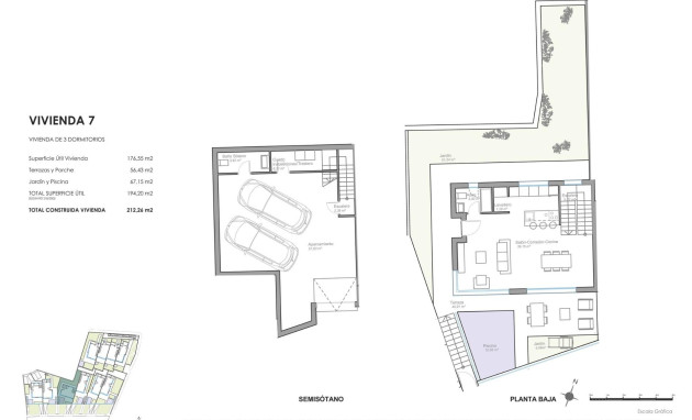 Nieuwbouw - Semidetached - Mojacar - Playa de la Mena