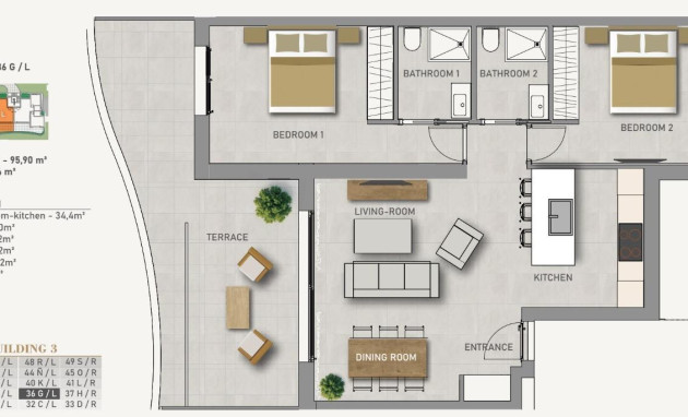 Nieuwbouw - Apartment - Guardamar del Segura - El Raso