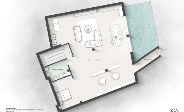 Herverkoop - Detached Villa - Algorfa - La Finca Golf