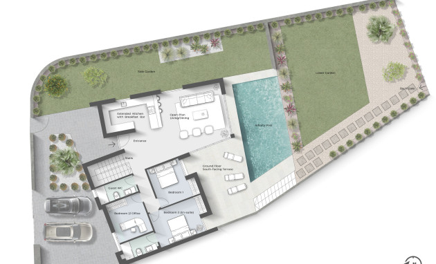 Herverkoop - Detached Villa - Algorfa - La Finca Golf