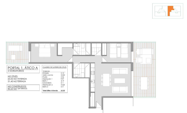 Nieuwbouw - Penthouse - Jávea Xàbia - Pueblo