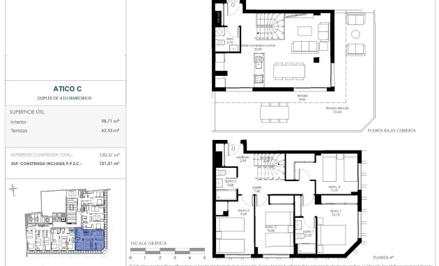 Obra nueva - Ático - Murcia - Centro