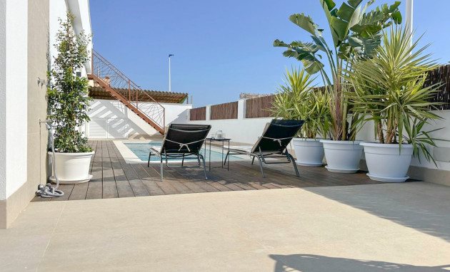 Herverkoop - Semi detached Villa - Santiago de La Ribera - Santiago de La Ribera - Town