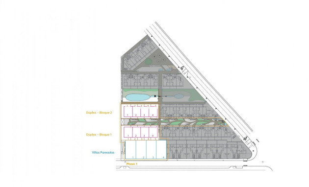 Obra nueva - Bungalow - Planta Baja - Torrevieja - Lago jardin