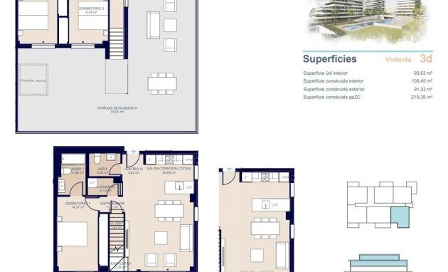 Nouvelle construction - Attique - Villajoyosa - Playa del Torres