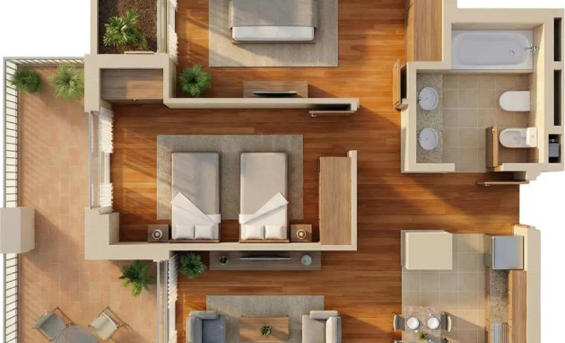 Nieuwbouw - Apartment - Vera - Puerto del Rey