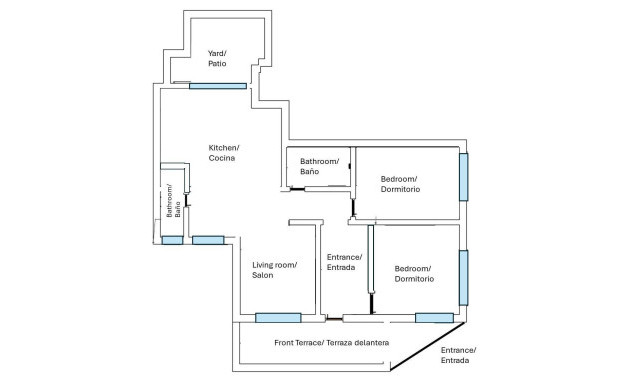 Herverkoop - Apartment - Torrevieja - Torrevieja - Centre