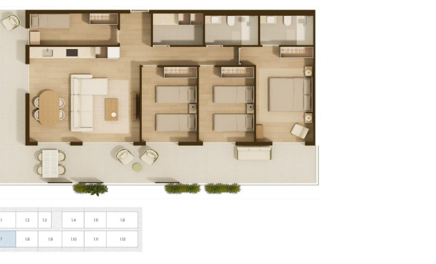 Nieuwbouw - Apartment - Moncofa - Playa de Moncofa