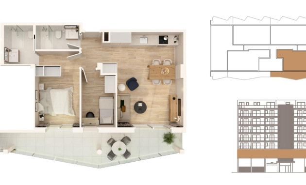 Nieuwbouw - Apartment - Moncofa - Playa de Moncofa
