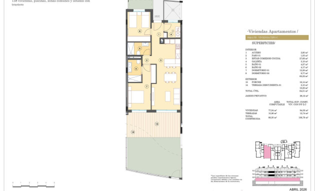 Nieuwbouw - Apartment - Finestrat - Campana Garden