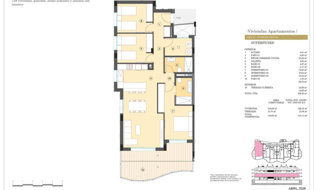Nieuwbouw - Apartment - Finestrat - Campana Garden