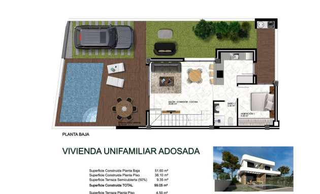 Nouvelle construction - Villa - Los Montesinos - La Herrada