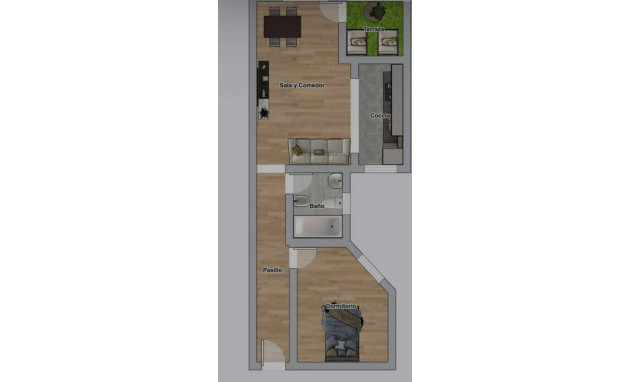 Herverkoop - Apartment - Torrevieja - Playa del Cura