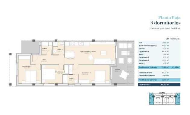 Nieuwbouw - Apartment - Vera - Vera Playa