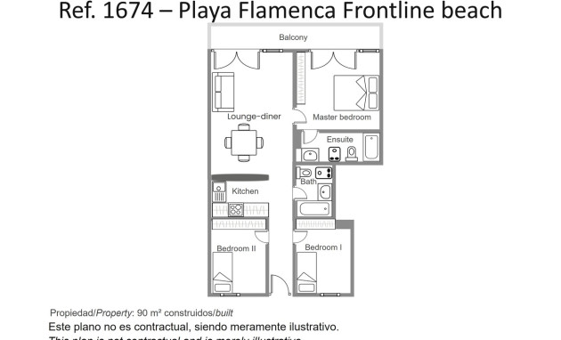Herverkoop - Apartment - Orihuela Costa - Playa Flamenca