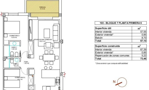 Nieuwbouw - Apartment - Vera - El Playazo