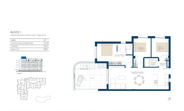 Nieuwbouw - Penthouse - Banos y Mendigo - El Valle Golf