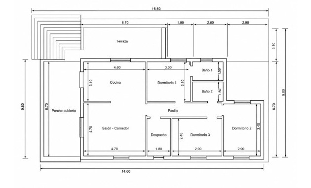 Reventa - Villa Detached - La Zarza - Inland