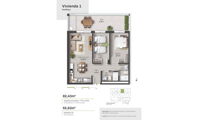Nieuwbouw - Apartment - Mojacar - Descargador