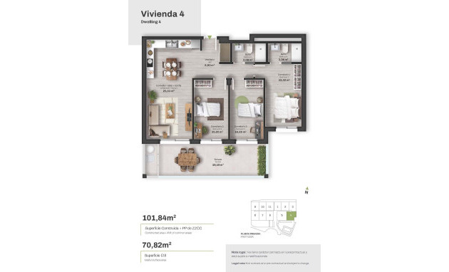 Nieuwbouw - Apartment - Mojacar - Descargador