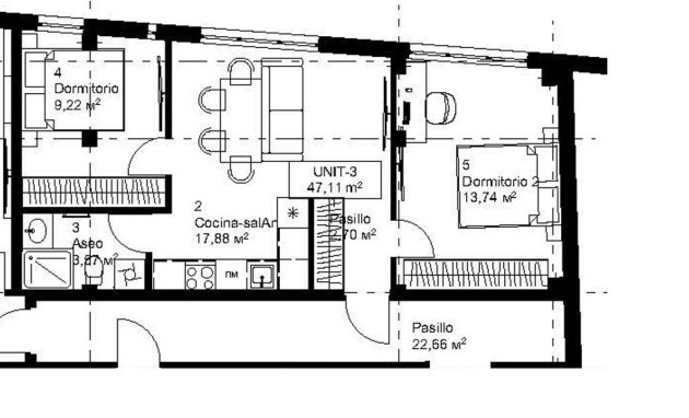 Nieuwbouw - Apartment - Relleu - Urbanización Muscaret