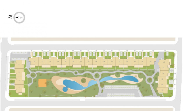 Nieuwbouw - Bungalow - Gelijkvloers - Orihuela - Vistabella Golf