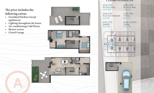 Obra nueva - Town house - La Manga del Mar Menor - La Manga