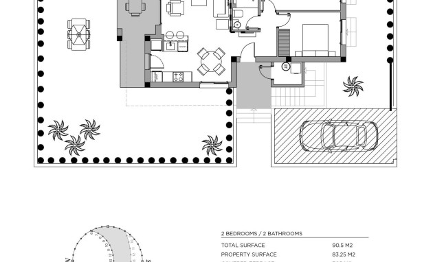 New Build - Bungalow - Groundfloor - Rojales - Doña Pepa